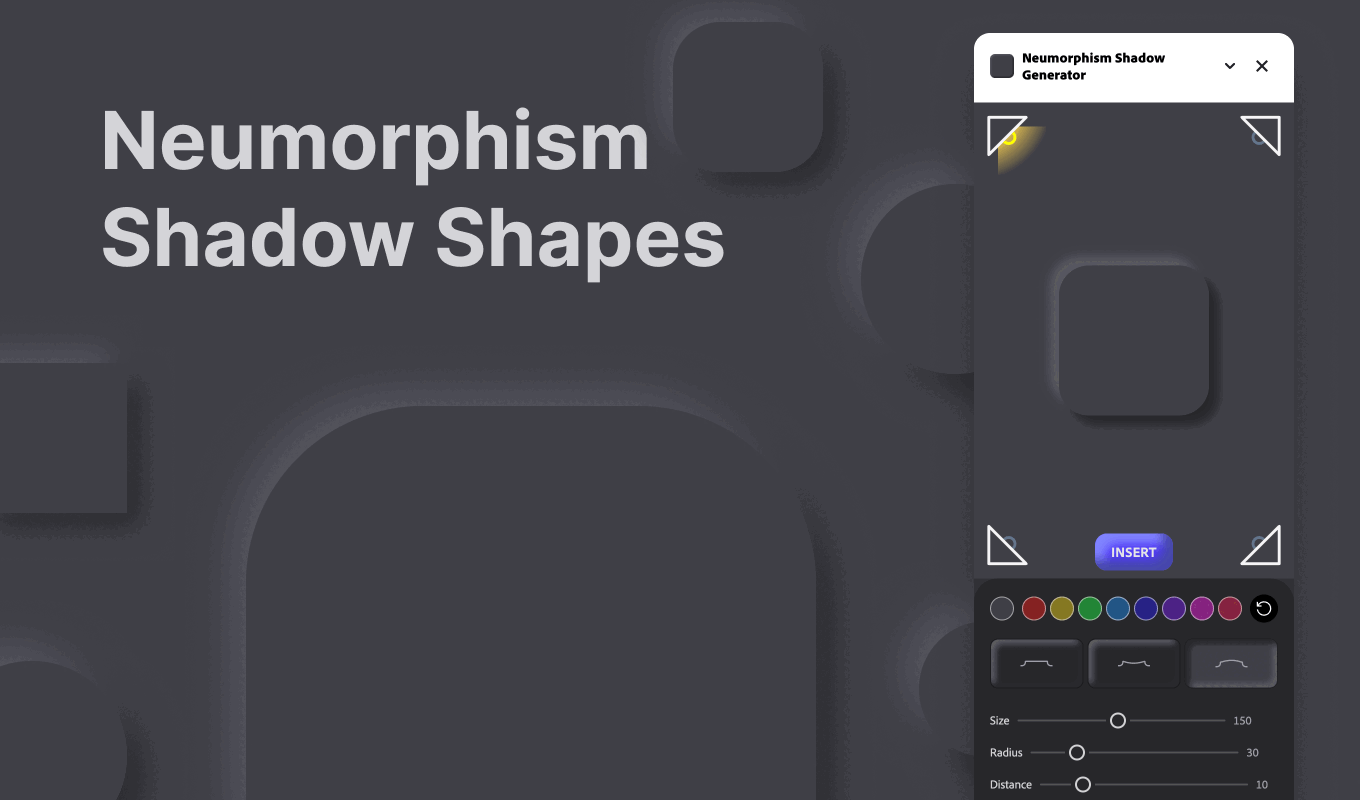 Neumorphism Shadow Generator