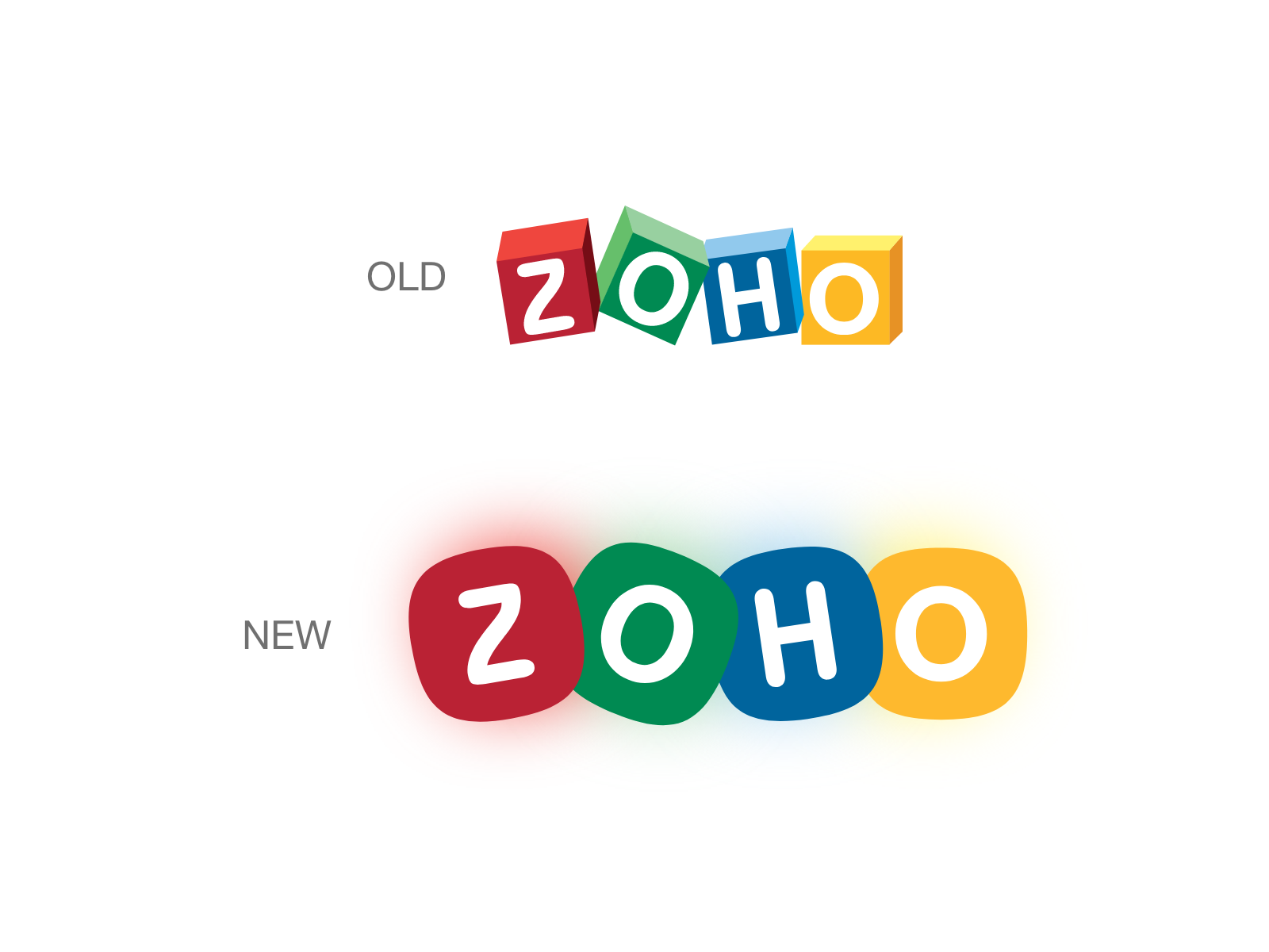 Zoho logo re-design prototype