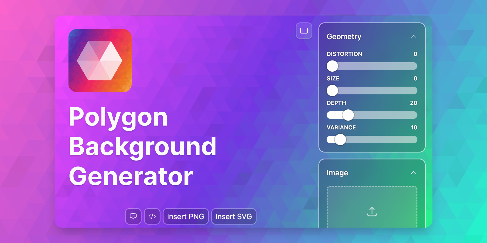 Polygon Background Generator